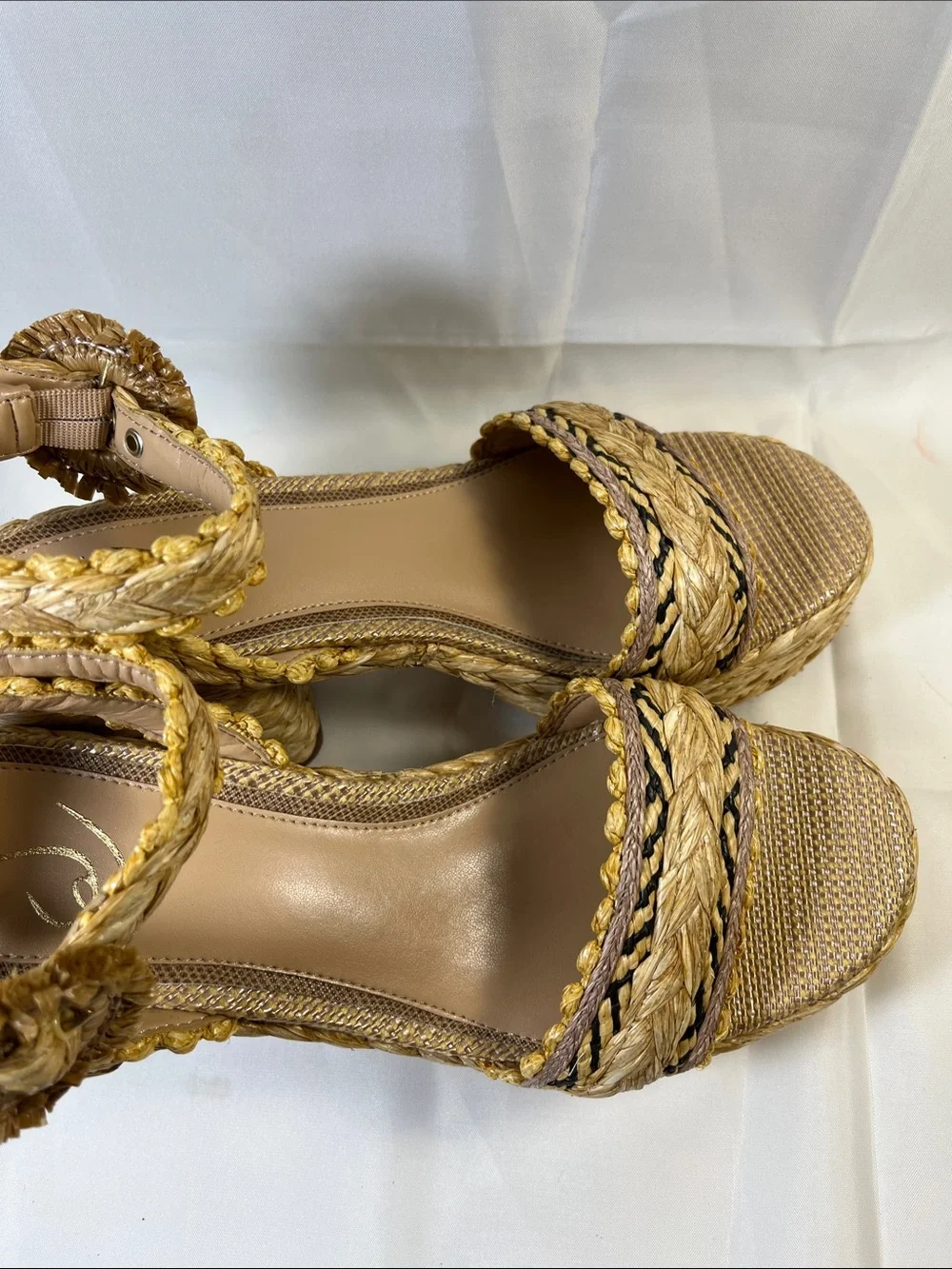Sam Edelman textured straw